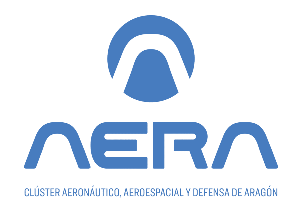 Logo de AERA - Clúster aeronáutico, aeroespacial y defensa de Aragón